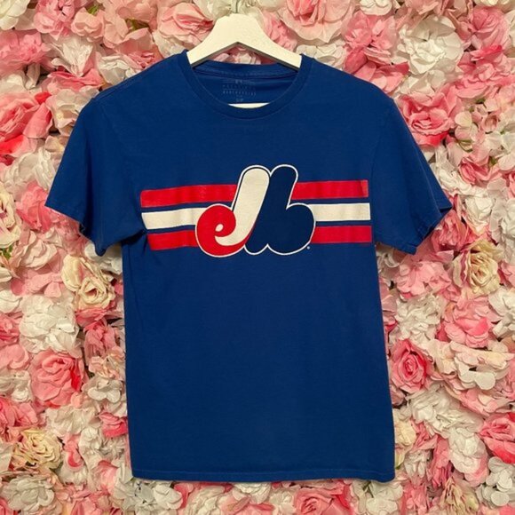 🛍️ 2 for $10 Montreal Expos Tee Sz Small - Picture 1 of 3